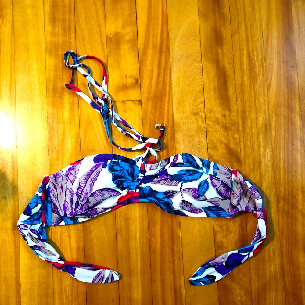 Marc by marc jacobs bikini top size xs in havana floral